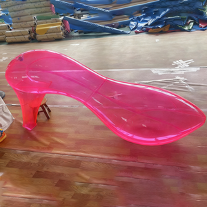 Globo inflable de tela Oxford impermeable <span class=keywords><strong>con</strong></span> forma de tacón alto, personalizado <span class=keywords><strong>con</strong></span> logotipo, para promoción decorativa en centros comerciales, zonas turísticas y camping. - Product Image 2