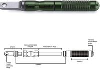 Allume-feu compact, grattoir, marteau, tige en ferrocerium fileté remplaçable, aluminium, ferrocerium, kit de survie d'urgence EDC