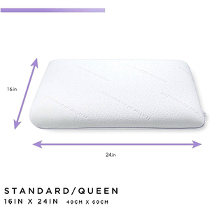 Almohada <span class=keywords><strong>de</strong></span> Espuma Viscoelástica Ventilada con Aceite <span class=keywords><strong>de</strong></span> Lavanda OEM, Terapia <span class=keywords><strong>de</strong></span> Enfriamiento para el Cuello, Tejido <span class=keywords><strong>de</strong></span> Punto Redondo para Hoteles <span class=keywords><strong>y</strong></span> Campamentos - Product Image 5