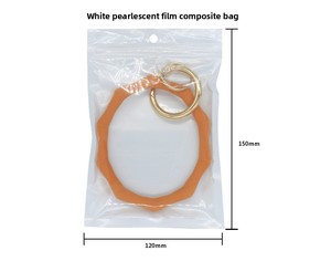 Geometric Type Silicone Bracelet Key Gold <b>Large</b> Buckle Outdoor Sports Case Silicone Bracelet Keychain Wristlet Round Keyring - Product Image 5