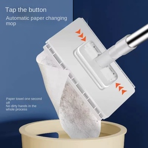 Balai auto-agrippant en acier inoxydable durable au <span class=keywords><strong>meilleur</strong></span> prix - Tampon de lavage lavable pour le nettoyage des sols domestiques et commerciaux - Product Image 4