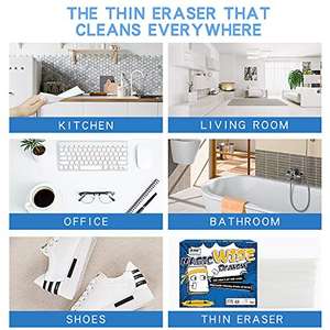 Éponges magiques <span class=keywords><strong>Miracle</strong></span> Sheets, éponge en mousse de mélamine, éponge de nettoyage pour la cuisine, éponge à récurer les vaisselle, éponges de nettoyage nano blanches - Product Image 4