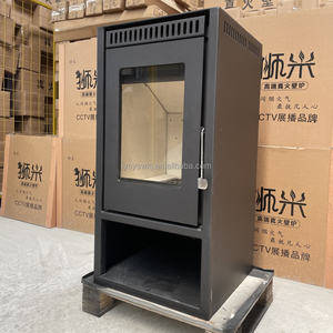 Chimenea independiente Estufa de <span class=keywords><strong>pellets</strong></span> Horno de calefacción de leña de alta eficiencia de calor para interiores - Product Image 6