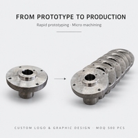 Pièces usinées CNC de haute précision en acier inoxydable, prototypes rapides et services d'usinage CNC OEM