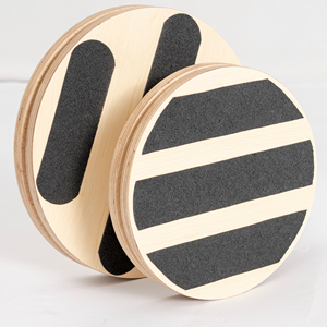 Ejercicios de precisión deportes fitness equipo rotador giratorio madera pilates disco - Product Image 1