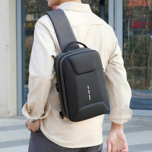 Bolso Bandolera de Nailon Oxford Impermeable de Moda, Antirrobo, con Cierre de Cremallera, Logotipo Personalizado, USB, para Deportes al Aire Libre - Product Image 4