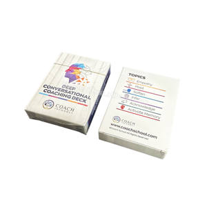 Cartes à jouer éducatives imprimées sur mesure pour Gameplay Deep Conversation Coaching Flash Card Deck - Product Image 2