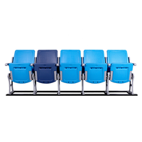 Chaises porte-gobelets en plastique personnalisées pour stades sportifs, sièges pliables pour stades