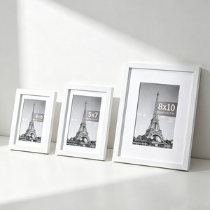 Cross border minimalist black photo wall can be placed or hung, picture <b>frame</b> wholesale - Product Image 1