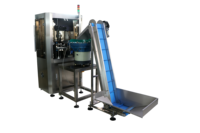 Équipement d'inspection AOI pour capuchons en verre, machine de tri optique automatisée avec station de rejet pour défauts de surface et manques de remplissage