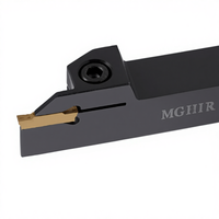 Porte-outil de rainurage externe MGEHR L CNC pour plaquettes en carbure MGMN, porte-outil de tournage et de coupe
