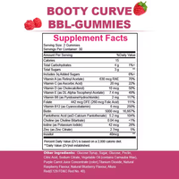 Gummies personnalisables en gros pour l'amélioration des hanches et des fesses, 60 unités, supplément nutritionnel pour l'énergie et le soutien de la santé