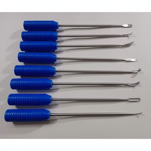 Juego de 8 instrumentos quirúrgicos ortopédicos, Retractor de cemento de calidad alemana para cirugía de cadera, Material de acero inoxidable - Product Image 1