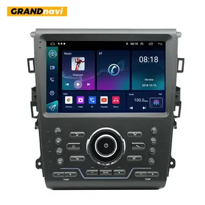 2DIN 9 дюймов Android MP5 плеер CarPlay Android Auto сенсорный экран WIFI GPS навигация для Ford Mondeo 2013-2018