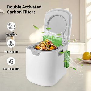 Tự động phân compost máy làm cho nhà bếp chất thải thực phẩm tái chế điện Xử Lý Rác Thải sinh thái thông minh compost <span class=keywords><strong>bin</strong></span> - Product Image 6