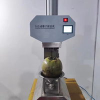 Commerciële Automatische Kokosnoot- & Fruit Schilmachine Hoge Productiviteit Motor 50KG 1 Jaar Garantie C01