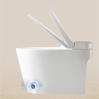 Pas de pression d'eau requise, ouverture/fermeture automatiques, siège chauffé, lavage et séchage instantanés à l'eau chaude, toilette bidet moderne