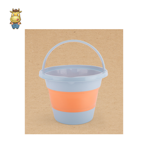 Grand seau pliable pour enfants, seau à sable de plage pliable, seau à eau portable en PP TPR avec poignée pour les tout-petits - Product Image 6