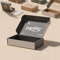 Caja de Embalaje de Champú Reciclable con Logotipo Personalizado, Caja de Regalo de Cartón Corrugado Kraft, Caja de Envío con Embalaje