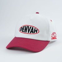 Nieuw Binnen 5 Paneel Ongestructureerde Snapback Baseball Caps Met De Hand Geborduurd Logo Op Oxford En Poplin Stof Dot Fruit Patronen