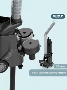 Nouvelle machine de service de <span class=keywords><strong>badminton</strong></span> intelligente NewChance Pushang PB-mini, contrôle par application mobile, portable, service automatique, entraînement - Product Image 4