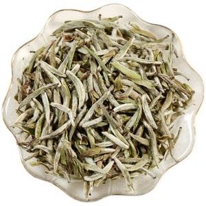 บรรจุภัณฑ์ถุงชาขาวแบบออแกนิคพร้อมเข็มเงินเพ็กโกอี้ - Product Image 1