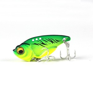 เหยื่อตก<span class=keywords><strong>ปลา</strong></span>โลหะ VIB Blade Bait 7 กรัม 10 กรัม 15 กรัม ตา 3 มิติ แบบแข็ง สำหรับตก<span class=keywords><strong>ปลา</strong></span>แบส ชนิด Spoon Spinner แบบจม - Product Image 1