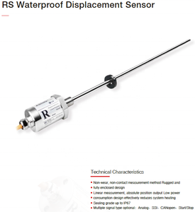 RS系列防水位移传感器模拟CAN总线<span class=keywords><strong>SSI</strong></span>输出磁致伸缩线性位置传感器 - Product Image 6