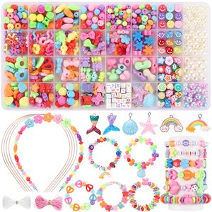 ชุดลูกปัด DIY 24 ช่อง สำหรับเด็ก ชุดทำเครื่องประดับคริสตัล ของเล่นเสริมพัฒนาการ น่ารัก สไตล์การ์ตูน วัสดุพลาสติก สำหรับการศึกษาปฐมวัย - Product Image 3