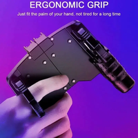 Manette de jeu pour smartphone avec boutons de déclenchement et joystick, équipement de jeu pour téléphone portable
