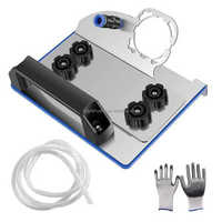 Outil portable pour carreaux de céramique en acier inoxydable 100 Type support de meuleuse d'angle pour la coupe de carreaux à 45 degrés