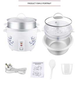 Bonne qualité vente chaude appareils de cuisson grande capacité 3 tasses à 16 tasses cuiseur à riz électrique pour le ménage - Product Image 4