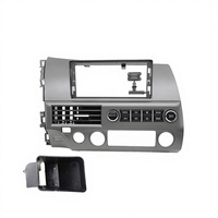 Livraison rapide - Cadre de lecteur DVD en matériau ABS AUDIO&WORK pour Civic 2006-2012 - Radio de voiture 12,3 pouces avec installation facile
