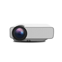 Dernière mise à jour 2021, projecteur de films 1500 lumens, prend en charge les vidéos et les images 1080P, mini projecteur WiFi pour le divertissement à domicile