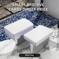 SSC Direct Factory Prijs Slimme Contactloze Proximity PVC Bedrijfskaarten Formaat CR80 TK4100 Chip Mini Tag Inkjet Printbaar Blanco