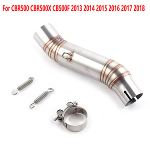 Tubo de Enlace Medio para Sistema de Escape ACEscape de Motocicleta CBR500 CBR500X <span class=keywords><strong>CB500F</strong></span> 2013 2014 <span class=keywords><strong>2015</strong></span> 2016 2017 2018, 51 mm - Product Image 3