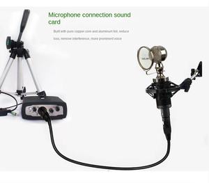 Groothandel Hoge Kwaliteit XLR Gebalanceerde Audiokabel Snoer Man Vrouw Verlengkabel voor Microfoon Mixer Mobiele Telefoon Speaker PVC 20m - Product Image 5