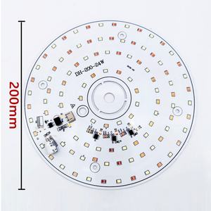 Samsung LED 5050 1W-10W Custom Circular Odd-shaped LED PCBA Board PCB Lamp Panel for Lighting Projects and Electronic Devices - Product Image 2