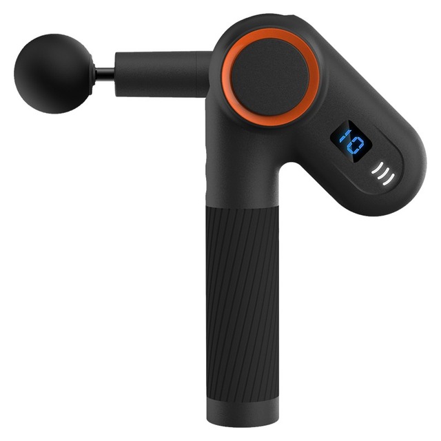 Mini Portable Cordless Vibration Gun Brushless Fascia Gun High Percussion Deep Tissue Muscle Massage Gun Handheld Body Massager