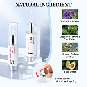 <span class=keywords><strong>Kit</strong></span> Lash Lift e <span class=keywords><strong>Laminazione</strong></span> Sopracciglia 2in1 per Uso Domestico, Vegano, Naturale, Base Cisteamina, Multi-plantare, Passo 1 e Passo 2 - Product Image 3