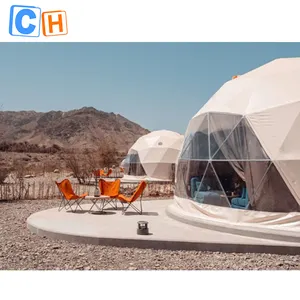 Hotelhuis Outdoor Camping Ster Bubble Pvc Iglo Grote Luxe Camping Buiten Doorzichtige Glamping Koepel Tent