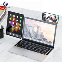 Support de téléphone magnétique pliable, support d'extension latéral pour ordinateur portable, pour téléphone, tablette, accessoires informatiques
