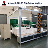Machine de découpe CNC 2D pour formes en EPS, coupe-fil à haute précision pour emballages personnalisés en EPS et mousse de construction