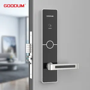 Goodum Energiebesparende Smart Lock Deadbolt Deur Beveiligingssysteem Met Kaart Toegang Voor Houten En Metalen Deuren Voor Hotel Management