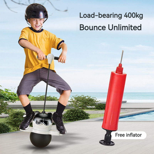 Cao thư bị trả lại nhảy bóng cho trẻ em Light-Up panda tập thể dục đồ chơi mẫu giáo tập thể dục thiết bị thể thao làm bằng cao su bền TPU - Product Image 3