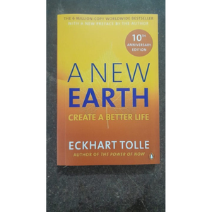 La Terre nouvelle de l'auteur Eckhart Tolle, impression de livre à couverture souple personnalisée - Product Image 1