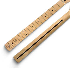Mástil de guitarra ST de 9.5 pulgadas de radio y 22 trastes, de arce canadiense sin acabar, para venta al por mayor - Product Image 1