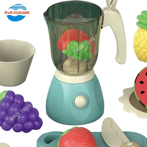 Play house b/o suco máquina de brinquedo, aparelhos para uso doméstico, conjunto de alimentos, frutas e vegetais, extrator de suco, brinquedo