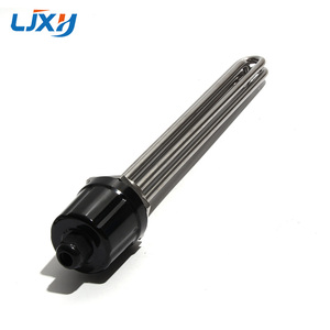 Ljxh ống điện nóng ống nước với vít DN32 42mm/DN40 47mm/DN50 58mm 304sus kháng công nghiệp với hạt - Product Image 5