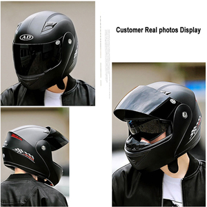 <span class=keywords><strong>Casque</strong></span> de <span class=keywords><strong>moto</strong></span> go-karts design à la mode Casques de sécurité rabattables avec réflecteur arrière - Product Image 5